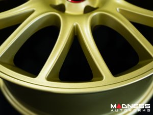 FIAT 500 ABARTH Tributo Ferrari Alloy Wheel Set - Gold Finish